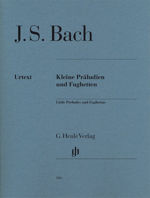 Bach - Small Preludes and Fugues Urtext