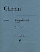 Piano Trio in G Min Op 8 Vln/vc/pno