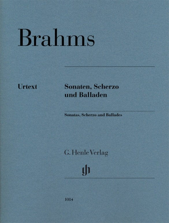 Brahms - Sonatas Scherzo and Ballades