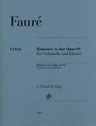 Faure - Romance a Major Op 69 Cello/piano