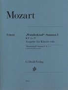 Wunderkind Sonatas Bk 1 K 6-9 Urtext