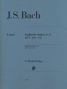 English Suites 4-6 Bwv 809-811 Without Fingering