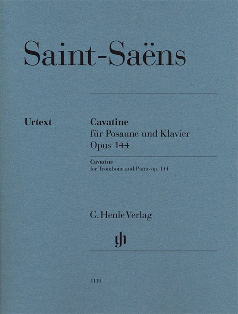 Saint-Saens - Cavatine Op 144 Trombone/piano