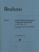 Brahms - Trio a Minor Op 114 Piano/clarinet/cello