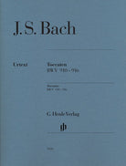 Bach - Toccatas Bwv 910-916 Without Fingering