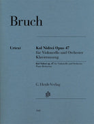 Bruch - Kol Nidrei Op 47 for Cello/piano
