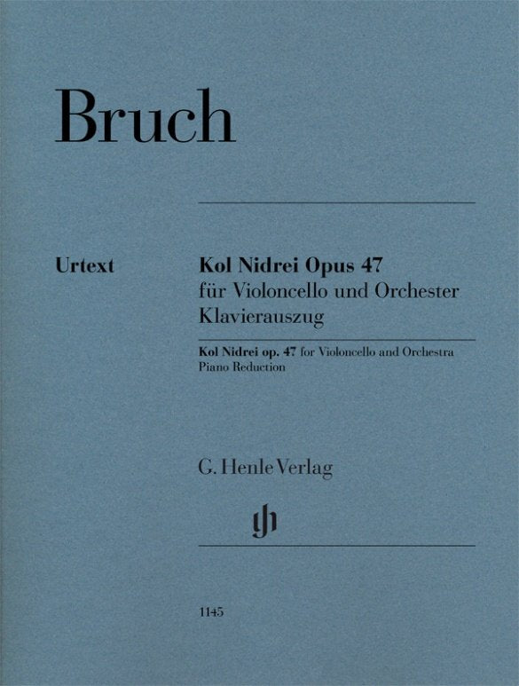 Bruch - Kol Nidrei Op 47 for Cello/piano