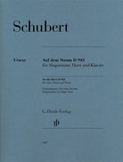 Schubert - on the River D 943 Voice/horn/piano