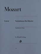 Mozart - Variations for Piano Complete Urtext