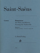 Romances for Horn Cello/piano Version Urtext