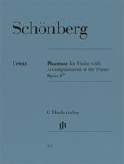 Schoenberg - Phantasy for Violin/piano Accompaniment Op 47