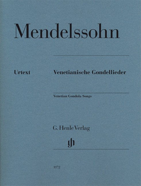 Venetian Gondola Songs for Piano
