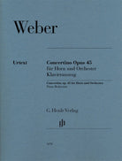 Weber - Concertino Op 45 Horn/piano