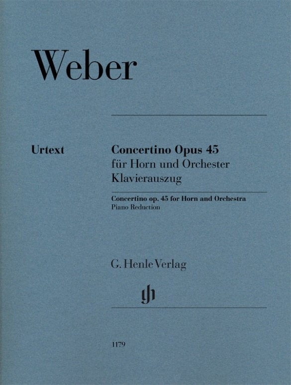 Weber - Concertino Op 45 Horn/piano