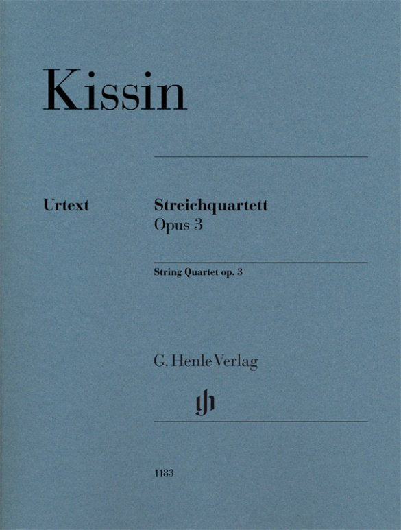 Kissin - String Quartet Op 3 Parts