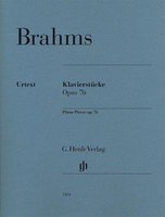 Brahms - Piano Pieces Op 76 Urtext