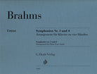 Symphonies No 3 & 4 Piano Duet