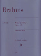 Brahms - Piano Pieces Op 118 Urtext