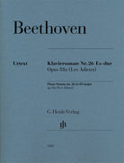 Beethoven - Piano Sonata No 26 E Flat Op 81a Les Adieux