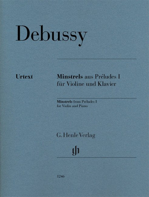 Minstrels From Preludes I for Violin & Piano