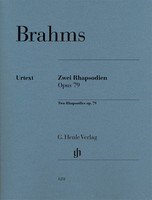Brahms - 2 Rhapsodies Op 79 for Piano