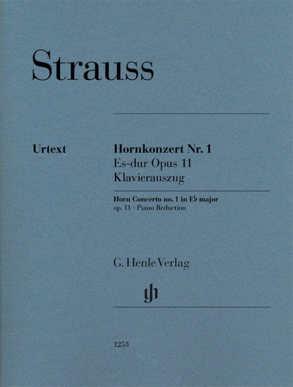 Strauss - Concerto No 1 E Flat Major Op 11 Horn/piano