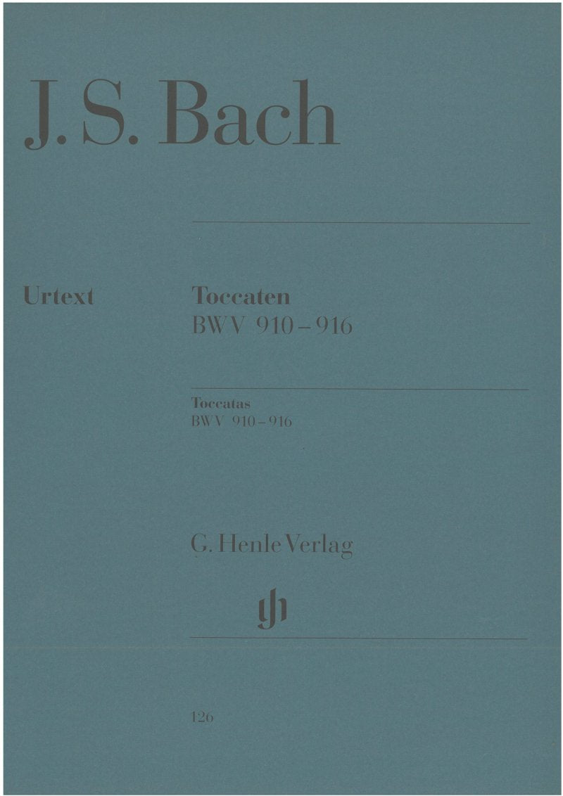 Bach - Toccatas Bwv 910-916 Urtext