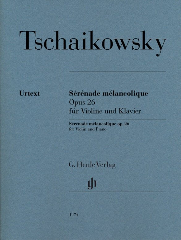 Tchaikovsky - Serenade Melancolique Op 26 Violin/piano