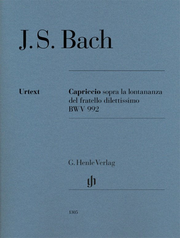 Bach - Capriccio B Flat Major Bwv 992