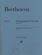 Beethoven - Piano Sonatina No 25 G Major Op 79 Urtext