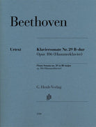 Beethoven - Sonata No 29 B Flat Op 106 Piano