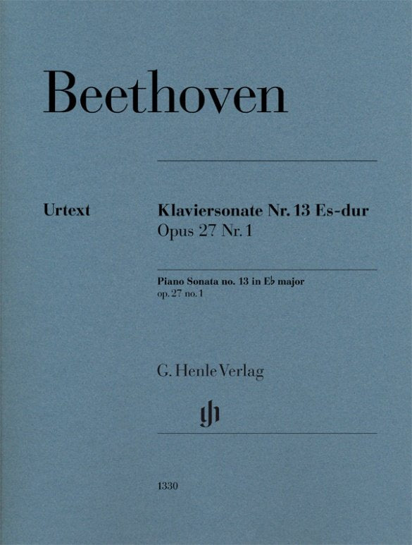 Beethoven - Piano Sonata No 13 E Flat Op 27 No 1