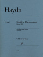 HAYDN - PIANO SONATAS VOL 3 URTEXT