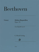 Beethoven - 7 Bagatelles Op 33 for Piano