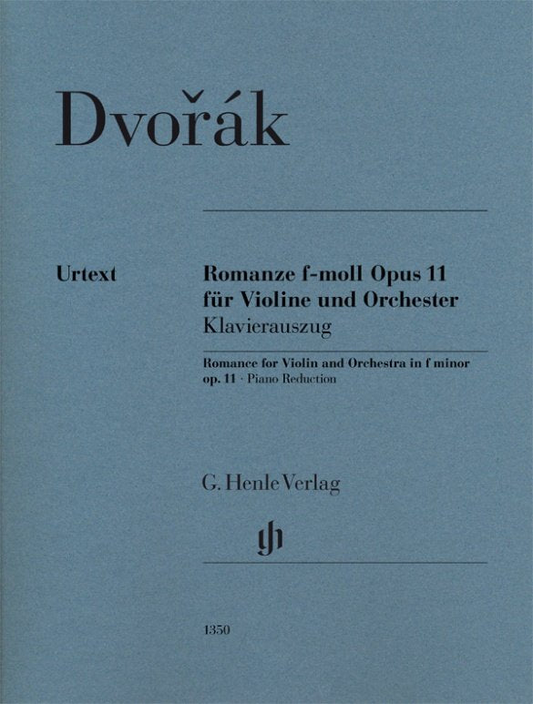 Dvorak - Romance F Min Op 11 Violin/piano
