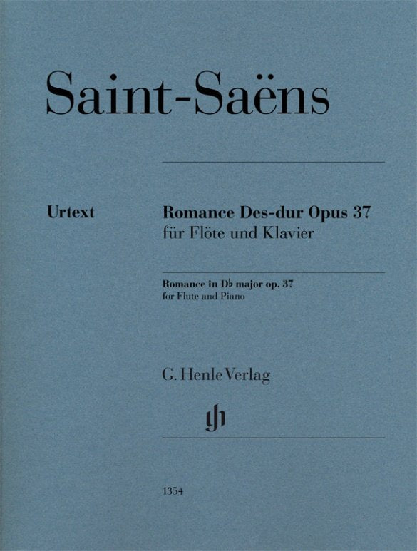 Saint-Saens - Romance D Flat Major Op 37 Flute/piano