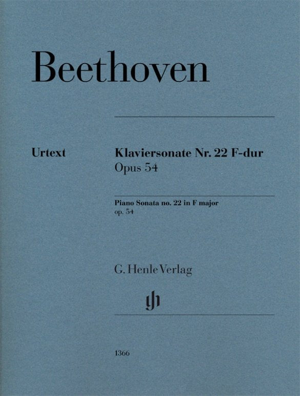 Beethoven - Piano Sonata No 22 F Major Op 54