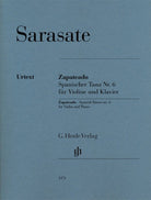 Sarasate - Zapateado Spanish Dance No 6 Violin/piano