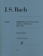 Bach - Capriccio B Flat Bwv 992 No Fingering