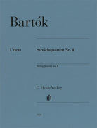 Bartok - String Quartet No 4 Set of Parts Urtext