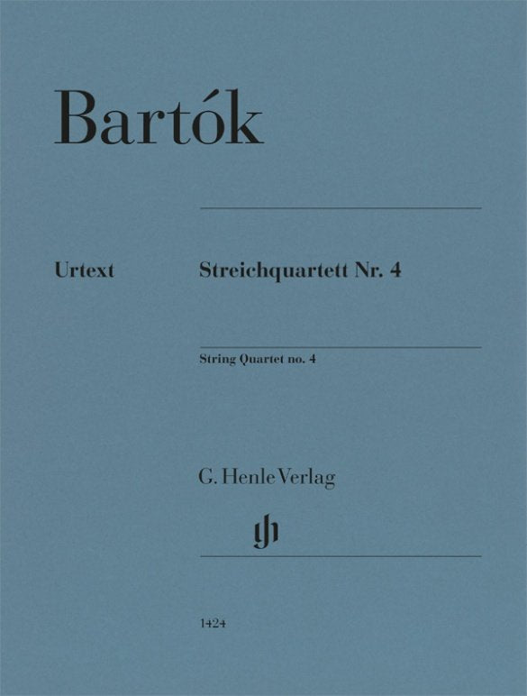 Bartok - String Quartet No 4 Set of Parts Urtext