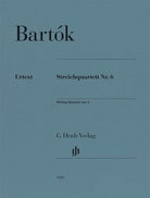 Bartok - String Quartet No 6 Set of Parts