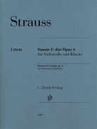 Strauss - Sonata F Major Op 6 Cello/piano