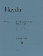 Haydn - Piano Sonata F Major Hob Xvi:23 Urtext