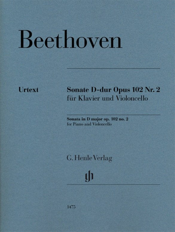 Beethoven - Sonata D Major Op 102 No 2 Cello/piano