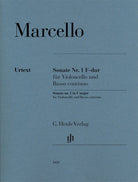 Marcello - Sonata No 1 F Major Cello/basso Continuo
