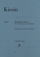 Kissin - Thanatopsis Op 4 Female Voice/piano