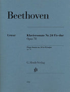 Beethoven - Piano Sonata No 24 F Sharp Major Op 78 Urtext