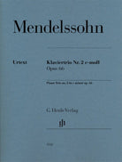 Mendelssohn - Piano Trio No 2 C Minor Op 66