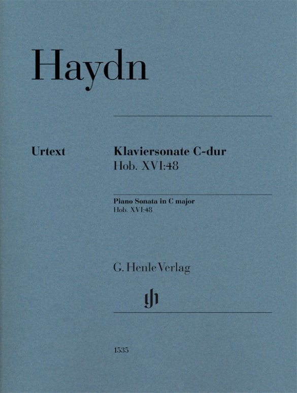 Haydn - Piano Sonata C Major Hob Xvi/48 Urtext